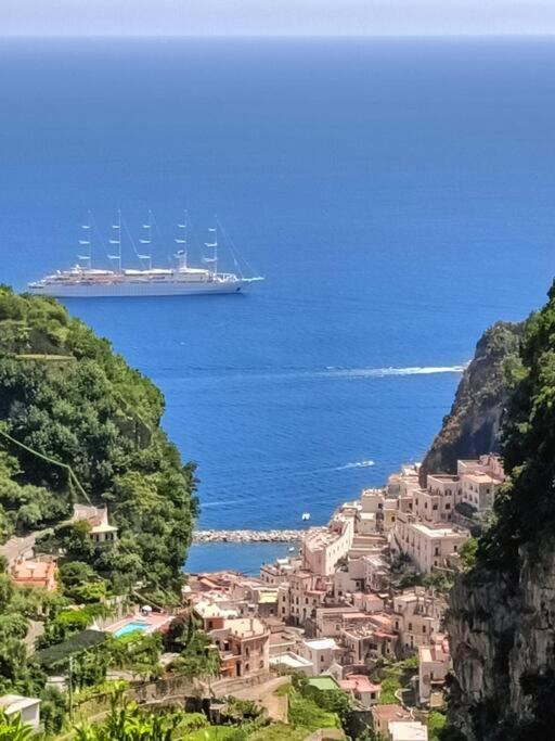 Terrazza Belvedere A Pontone - Amalfi Coast Exterior foto